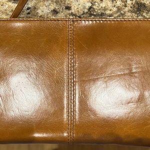 HOBO Genuine Leather Wrist Strap Purse